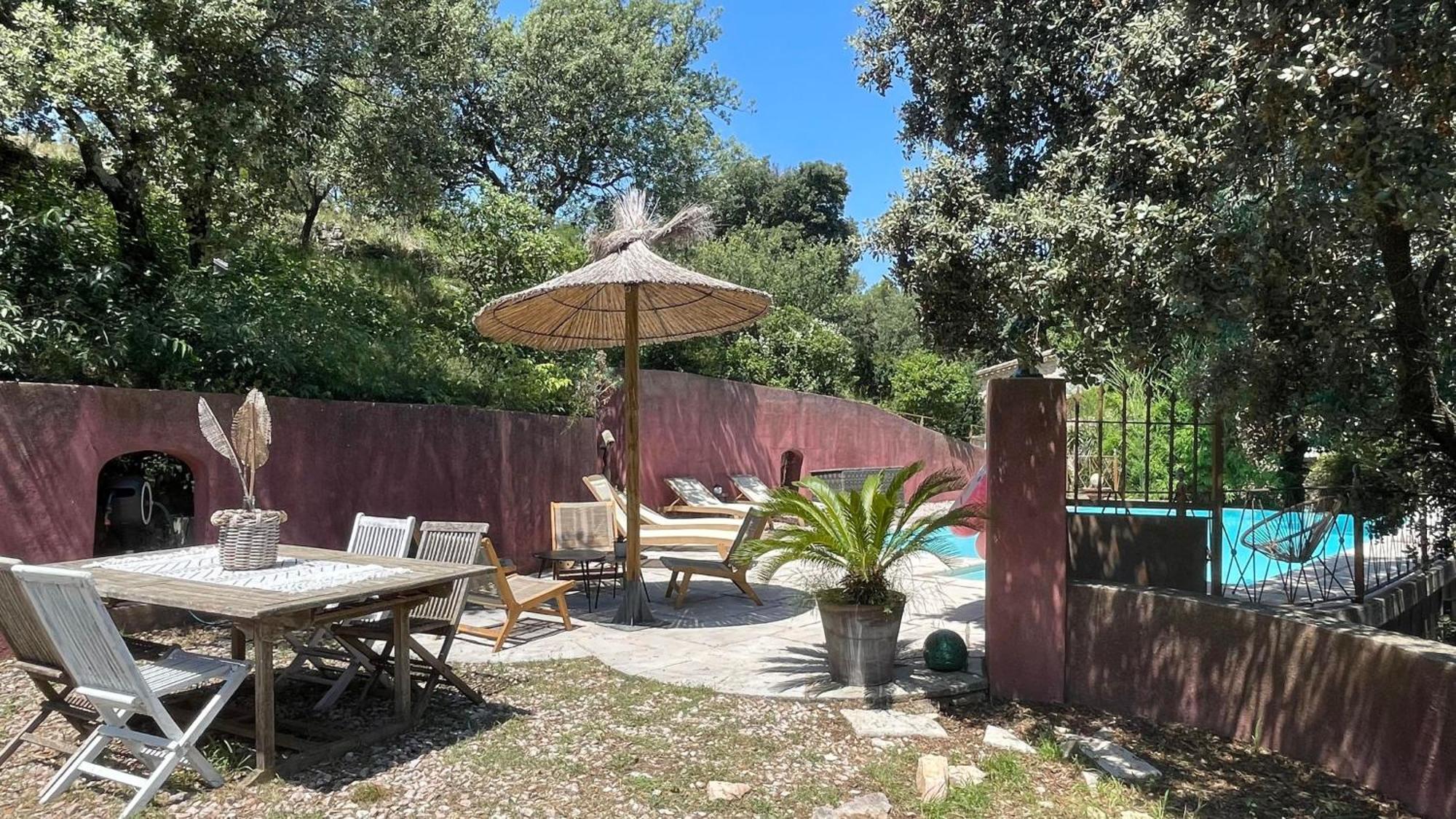Villa Jolie Annexe Du Mas Dans Le Coeur De La Garrigue Nimoise Nîmes Esterno foto